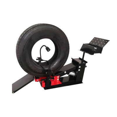 Air Operated Truck Tire Spreader 660mm Lifting Height With Lying Base OEM / ODM