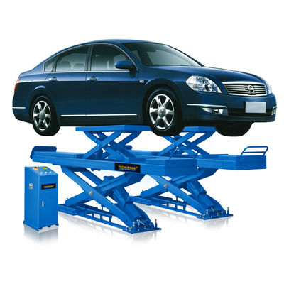 quality  Hydraulic 3.5 Ton Garage Car Scissor Lift 1800mm Double Level Scissor Alignment Lift factory