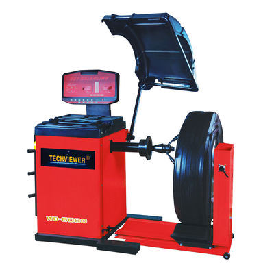 quality  Light Bus Truck Wheel Balancing Machine 10"-24" Rim 200kg Truck Wheel Balancer factory