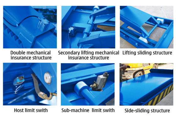 Hydraulic 3.5 Ton Garage Car Scissor Lift 1800mm Double Level Scissor Alignment Lift