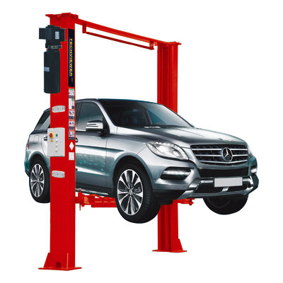 2.2kw Car Lifting Machine 3410mm Width 4T Double Cylinder Hydraulic Lift