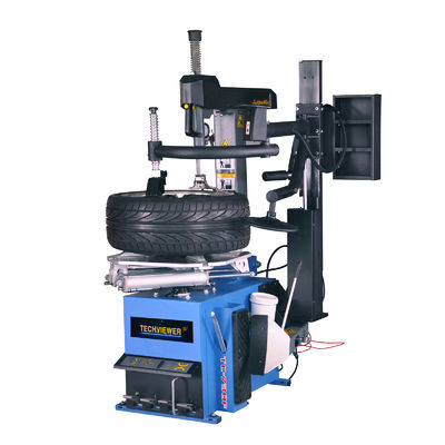 Steel Head 14-26 inch 2500kg Tilt Back Tire Changer Machine With Help Arm