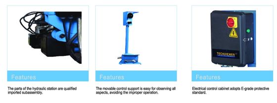 CE Standard 380V 50Hz Truck Tire Changing Machine / Heavy Duty Tire Changer